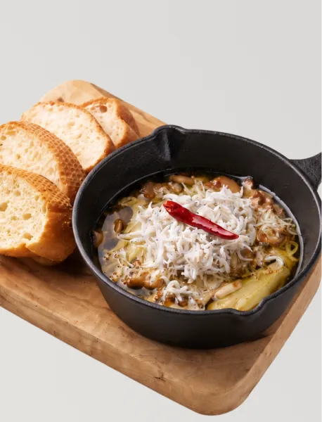 Mushroom & Shirasu Ajillo