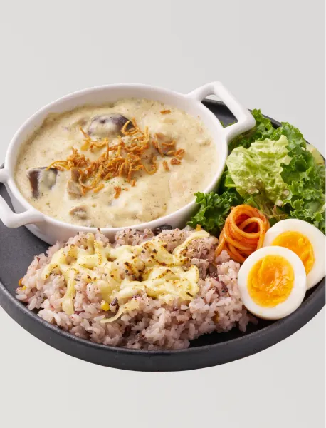 Chicken & Mushroom Fricassee